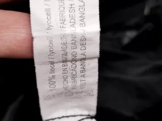 Bermudas cargo Lefties negros