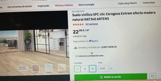 Suelo Vinílico SPC clic Zaragoza Extrem