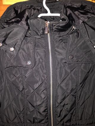 Abrigo acolchado negro Easy Wear