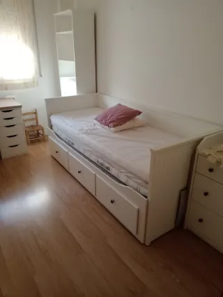 Cama nido doble con cajones Ikea