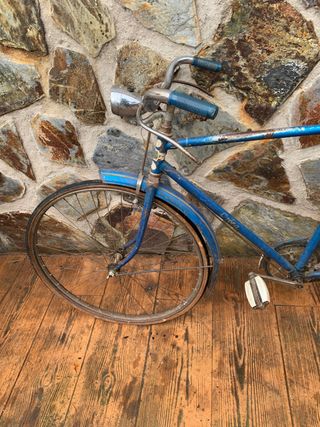 Bicicleta Orbea Antigua Azul