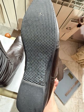 Botas de piel marrones