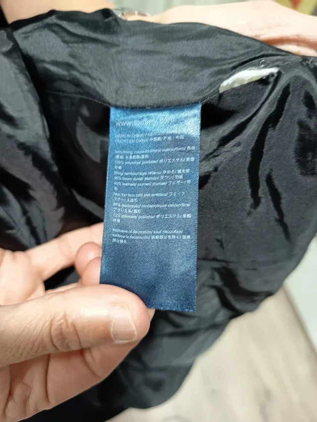 Plumífero Tommy Hilfiger Negro Talla M