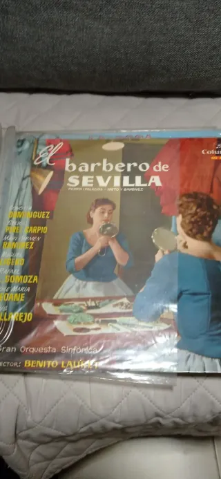 Lote de 12 discos de zarzuela