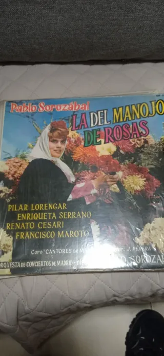 Lote de 12 discos de zarzuela