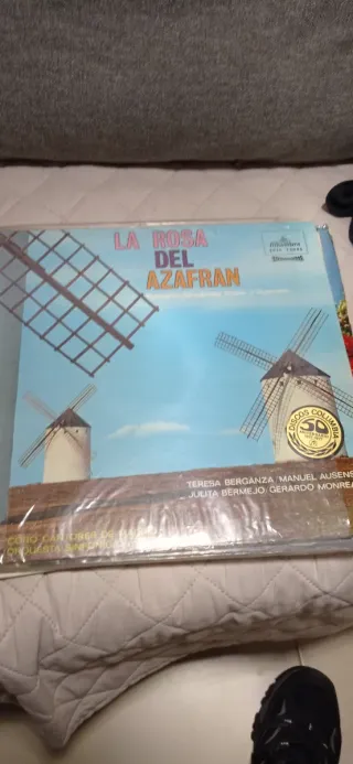 Lote de 12 discos de zarzuela