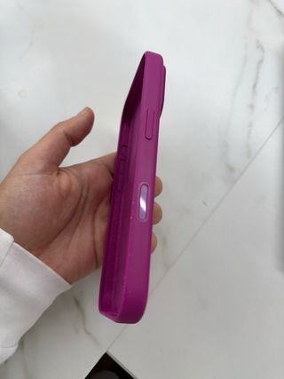 Funda Silicona iPhone 16 Pro Morado