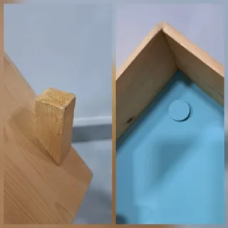 Casita de madera, muñecas ECHANTIMALS y miniaturas