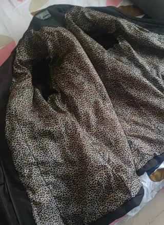 Chaquetón marrón mujer talla 44