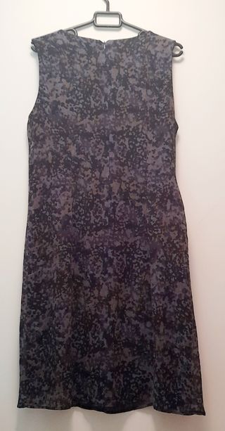 Vestido midi estampado