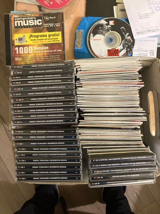 Cds Revistas Future Music del 1-96 y Comp Music 29