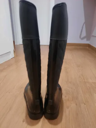 Botas de agua negras 38