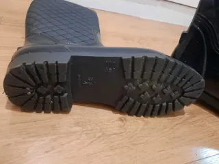 Botas de agua negras 38