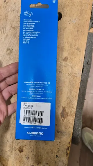 Cadena Shimano xt/ultegra CN-M8100 12v