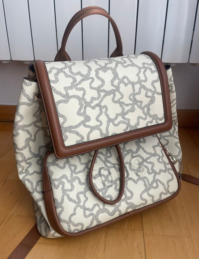 Kaos Icon Backpack Mochila Tous Kaos Beige Mochila TOUS Kaos  display picture 2