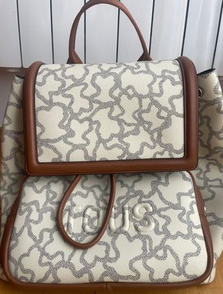 Mochila TOUS Kaos Icon Beige