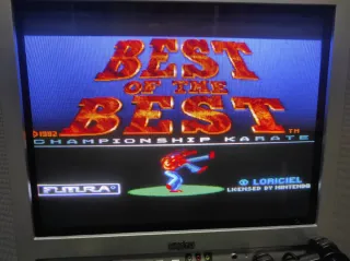 Super Nintendo SNES Best of the Best Karate PAL