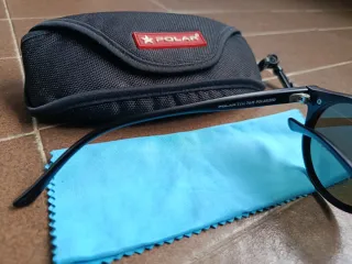 Gafas de Sol Polarizadas Polar Negras/Espejo