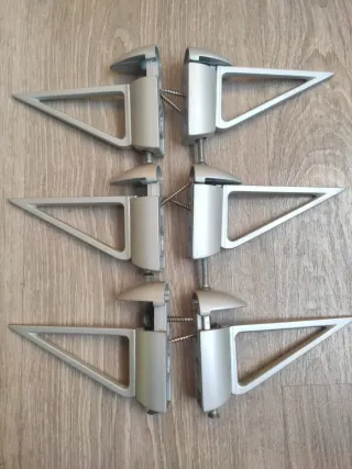 Soportes de metal para baldas/estanterias