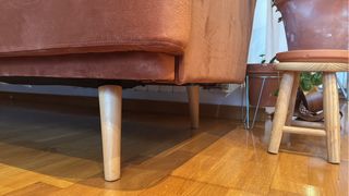 Sofá cama Maisons du Monde Elvis Marrón