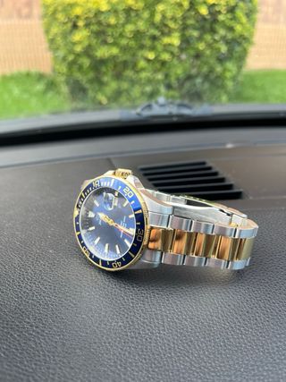 Reloj Jaguar J863 Azul y Dorado