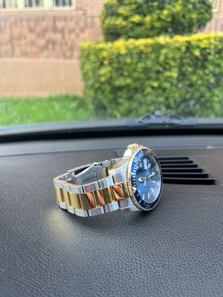 Reloj Jaguar J863 Azul y Dorado