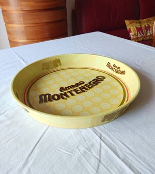 Vassoio Amaro Montenegro in Latta
