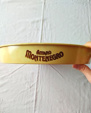 Vassoio Amaro Montenegro in Latta