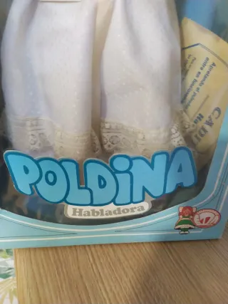 Muñeca Poldina Habladora Comunión Años 80