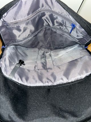 Mochila Oxford Negra y Azul