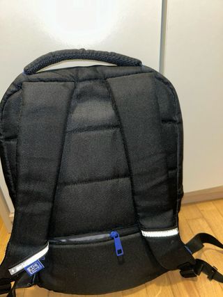 Mochila Oxford Negra y Azul