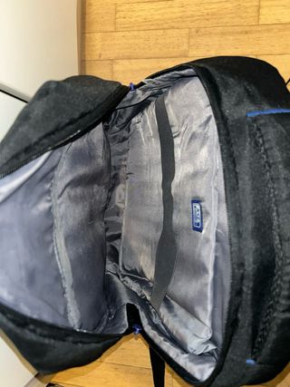 Mochila Oxford Negra y Azul