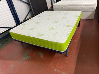 SOMIER Y COLCHON STAR VISCO 150x190