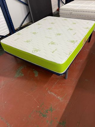 SOMIER Y COLCHON STAR VISCO 150x190