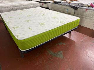 SOMIER Y COLCHON STAR VISCO 150x190