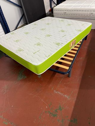 SOMIER Y COLCHON STAR VISCO 150x190