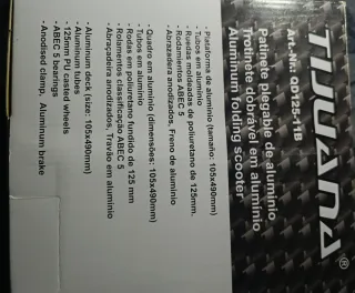 Patinete Triumphant Max 100kg, tijuana