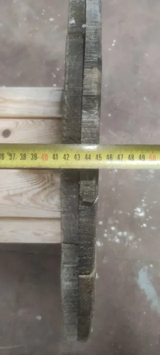 Bobina carrete de madera