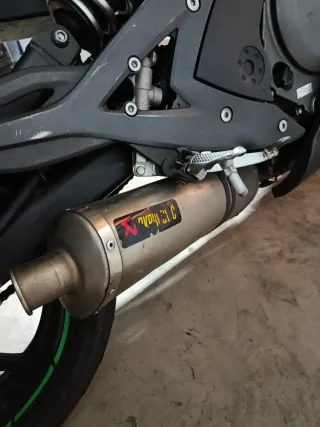 Kawasaki ER6F 2008 Verde