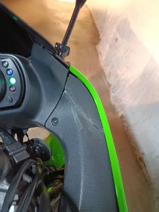 Kawasaki ER6F 2008 Verde