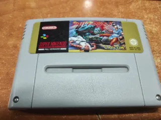 Street Fighter II Super Nintendo SNES PAL