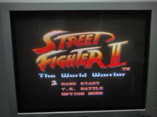 Street Fighter II Super Nintendo SNES PAL