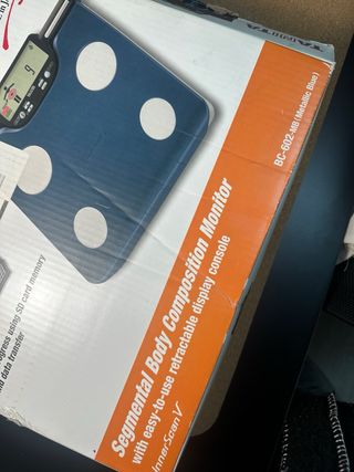 Báscula Tanita BC-602 Azul Metálico