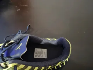 Zapatillas Puma Futbol Amarillas y Azules