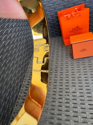 Bracciale Hermès Oro Bianco