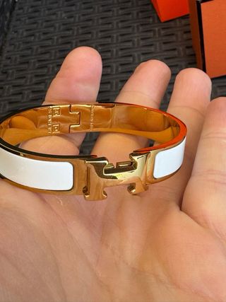 Bracciale Hermès Oro Bianco