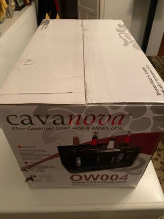 Enfriador de vino CavaNova OW004, nuevo en su caja