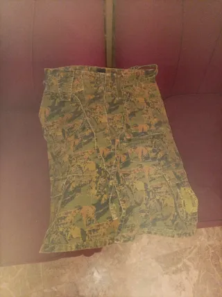 Falda Desigual Camuflaje