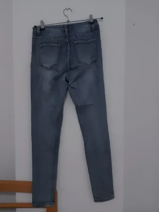 Pantalón vaquero azul skinny