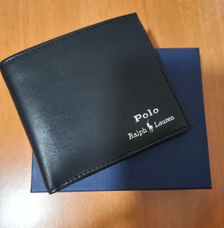 Cartera Polo Ralph Lauren Negra Hombre